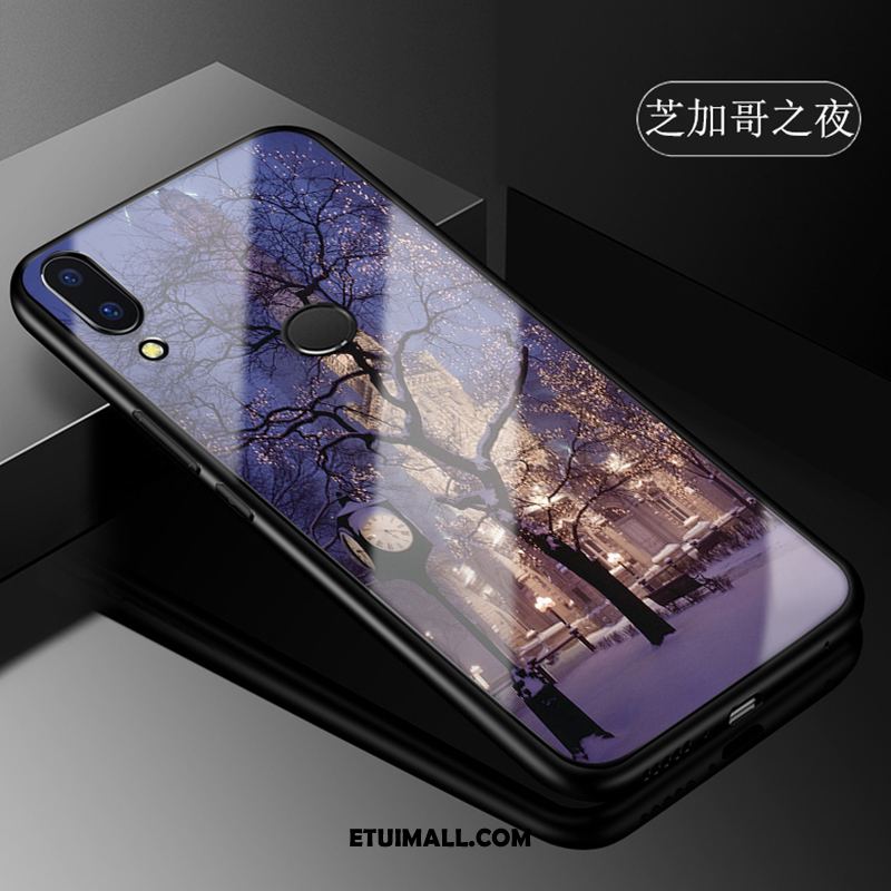 Etui Huawei P Smart+ Telefon Komórkowy Modna Marka All Inclusive Biały Anti-fall Obudowa Kup