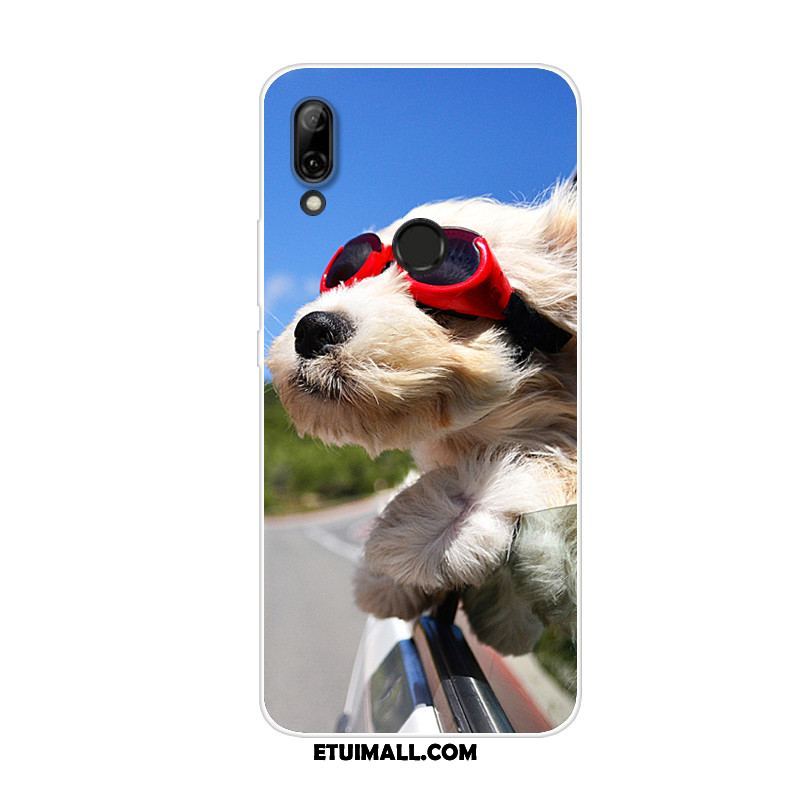 Etui Huawei P Smart Z Tendencja Anti-fall All Inclusive Niebieski Silikonowe Pokrowce Tanie