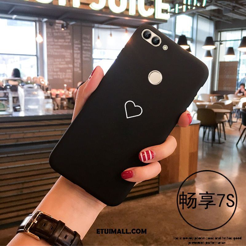 Etui Huawei P Smart Zakochani Proste Czarny Silikonowe Miękki Obudowa Kup