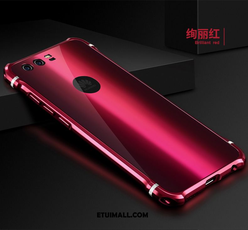 Etui Huawei P10 Granica Telefon Komórkowy Metal Czerwony Jasny Pokrowce Kup