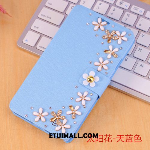 Etui Huawei P10 Klapa Rhinestone Anti-fall Ochraniacz Czerwony Obudowa Online