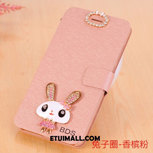 Etui Huawei P10 Klapa Rhinestone Anti-fall Ochraniacz Czerwony Obudowa Online