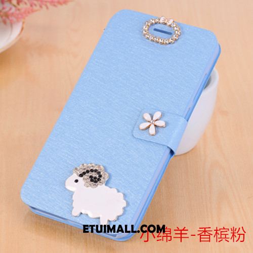 Etui Huawei P10 Klapa Rhinestone Anti-fall Ochraniacz Czerwony Obudowa Online