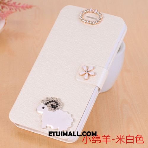 Etui Huawei P10 Klapa Rhinestone Anti-fall Ochraniacz Czerwony Obudowa Online