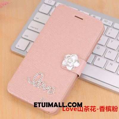 Etui Huawei P10 Klapa Rhinestone Anti-fall Ochraniacz Czerwony Obudowa Online