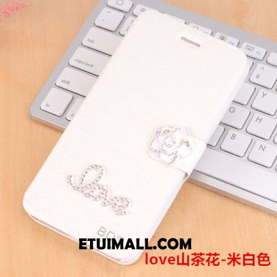 Etui Huawei P10 Klapa Rhinestone Anti-fall Ochraniacz Czerwony Obudowa Online