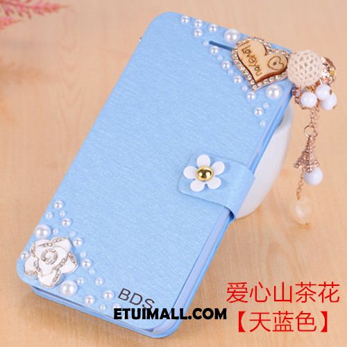 Etui Huawei P10 Klapa Rhinestone Anti-fall Ochraniacz Czerwony Obudowa Online