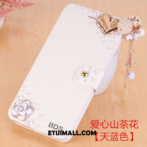 Etui Huawei P10 Klapa Rhinestone Anti-fall Ochraniacz Czerwony Obudowa Online