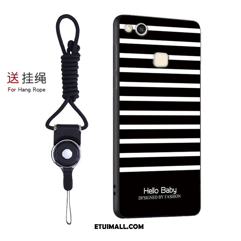 Etui Huawei P10 Lite Młodzież Kreskówka Telefon Komórkowy Miękki Czarny Futerał Tanie