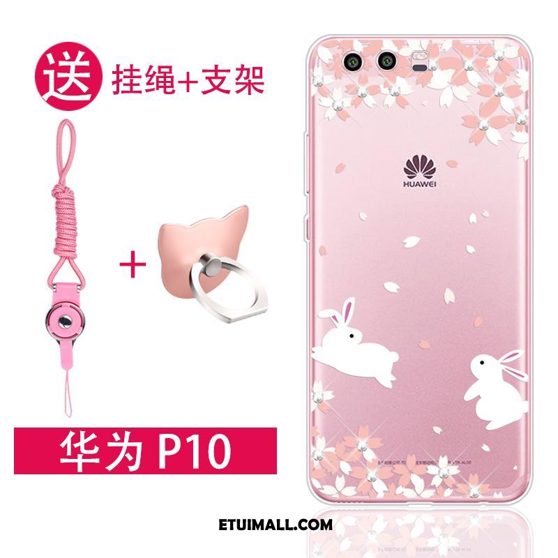 Etui Huawei P10 Przezroczysty Miękki Telefon Komórkowy Rhinestone Ochraniacz Futerał Kupię