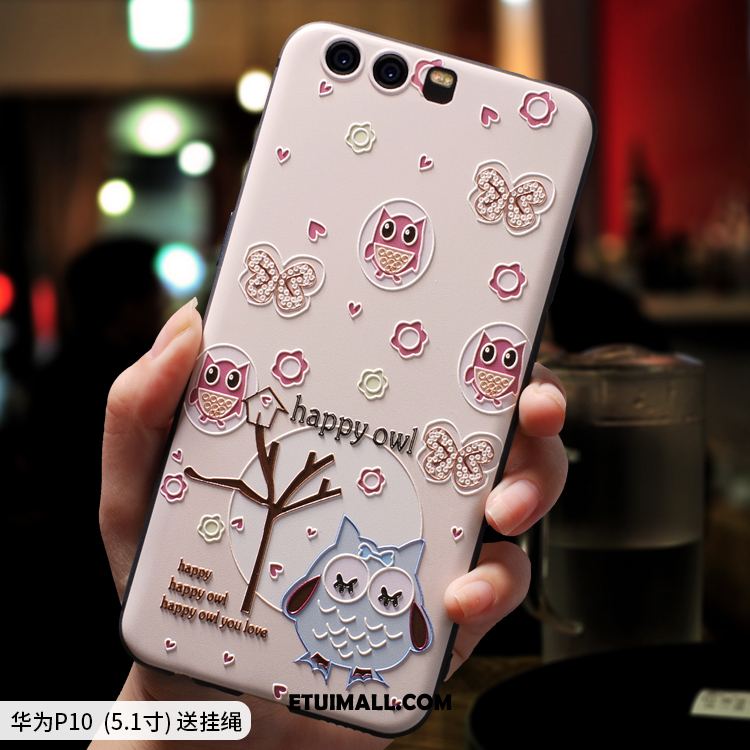 Etui Huawei P10 Relief Kreatywne Anti-fall Kreskówka Piękny Futerał Sklep