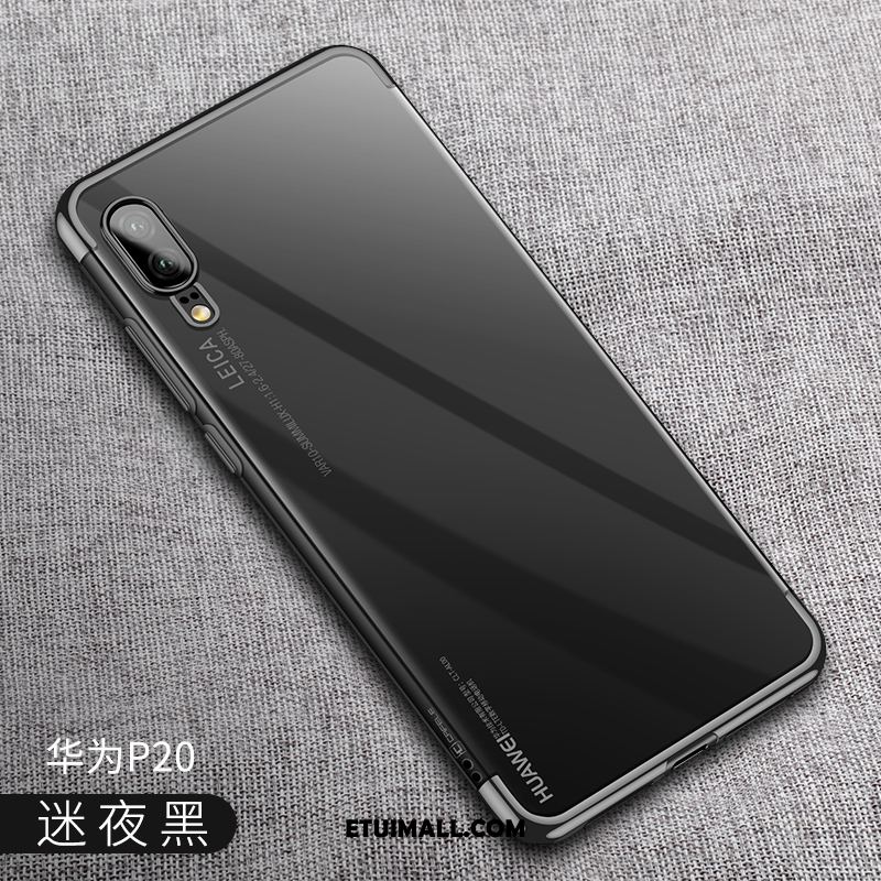 Etui Huawei P20 Czarny Eleganckie Nowy Niebieski Srebro Futerał Dyskont