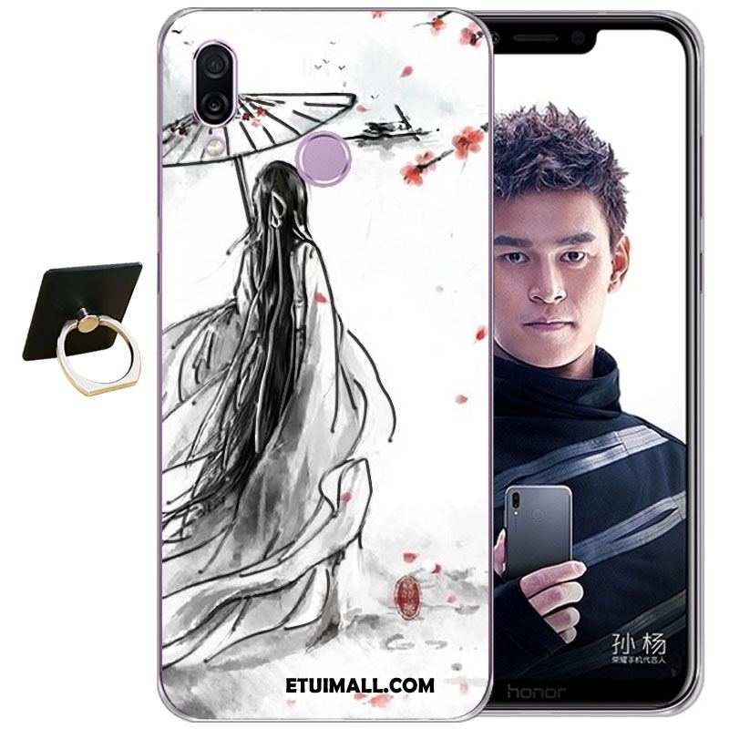 Etui Huawei P20 Lite Biały Osobowość All Inclusive Miękki Relief Pokrowce Na Sprzedaż