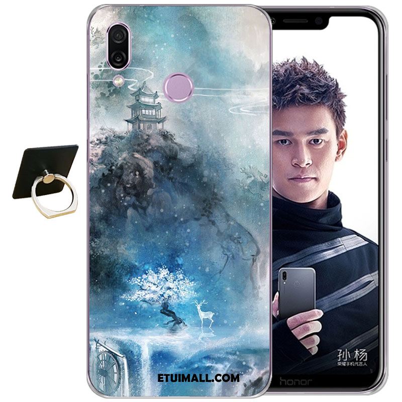 Etui Huawei P20 Lite Biały Osobowość All Inclusive Miękki Relief Pokrowce Na Sprzedaż