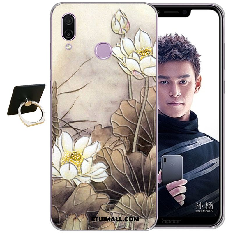 Etui Huawei P20 Lite Biały Osobowość All Inclusive Miękki Relief Pokrowce Na Sprzedaż