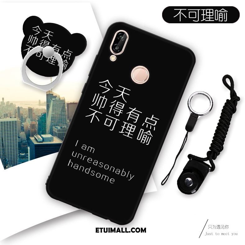 Etui Huawei P20 Lite Czerwony Miękki Telefon Komórkowy Ochraniacz Obudowa Oferta