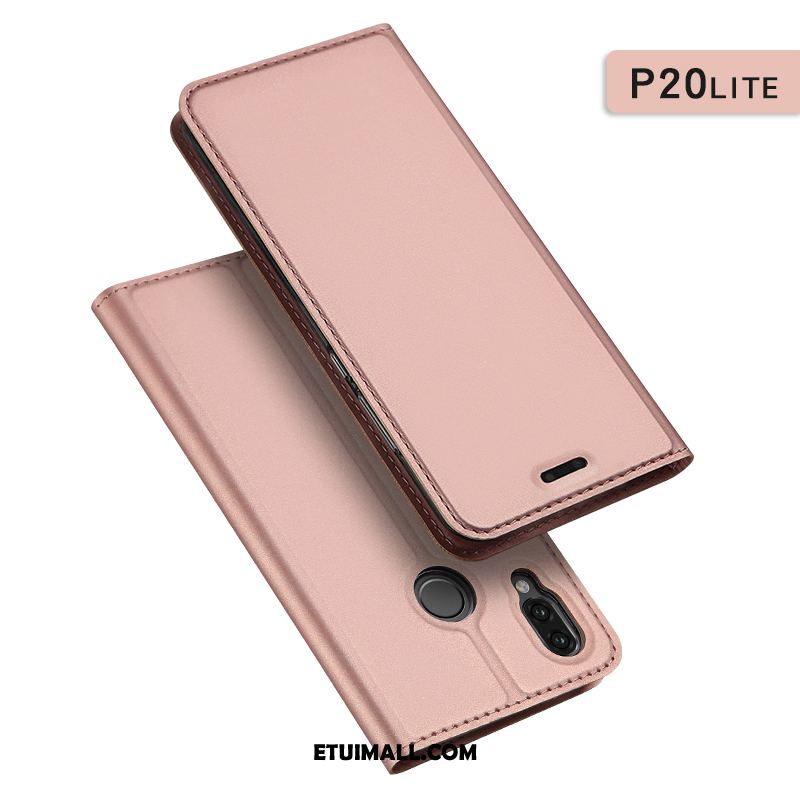 Etui Huawei P20 Lite Karta Magnetyzm Telefon Komórkowy Niebieski Ochraniacz Obudowa Kupię