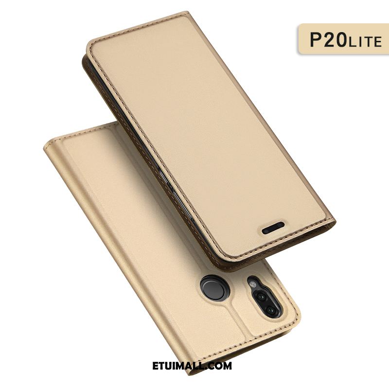 Etui Huawei P20 Lite Karta Magnetyzm Telefon Komórkowy Niebieski Ochraniacz Obudowa Kupię