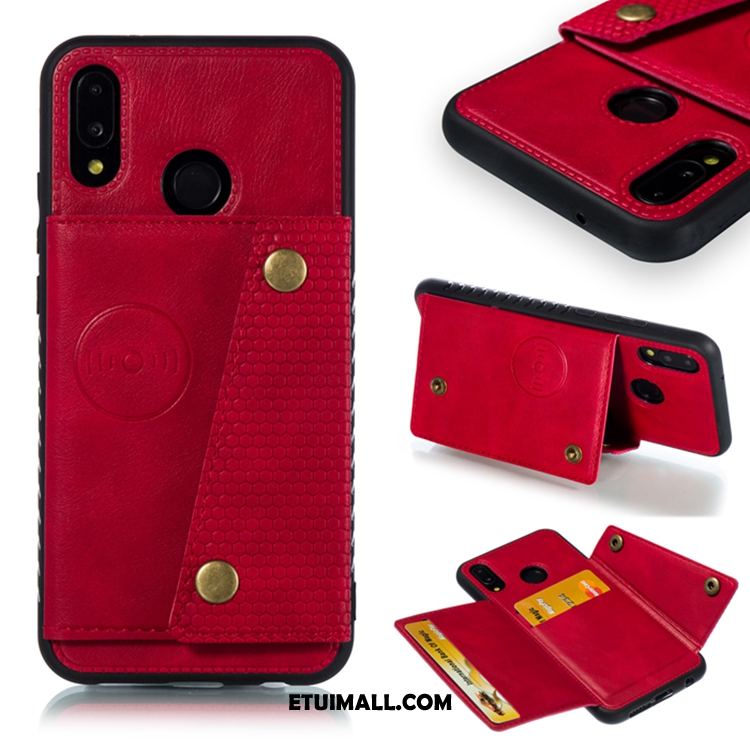 Etui Huawei P20 Lite Na Pokładzie Ochraniacz Silikonowe Telefon Komórkowy Czerwony Netto Pokrowce Tanie