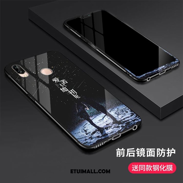 Etui Huawei P20 Lite Niebieski Ochraniacz Czerwony Netto Szkło Filmy Futerał Sklep