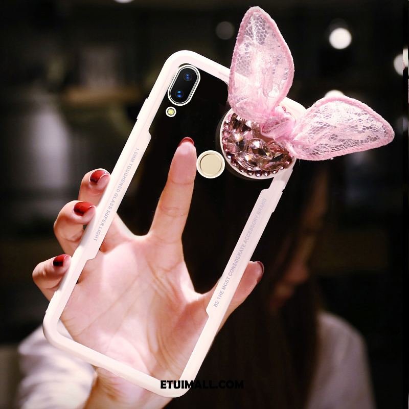 Etui Huawei P20 Lite Ochraniacz Miękki Czarny Rhinestone Telefon Komórkowy Futerał Online