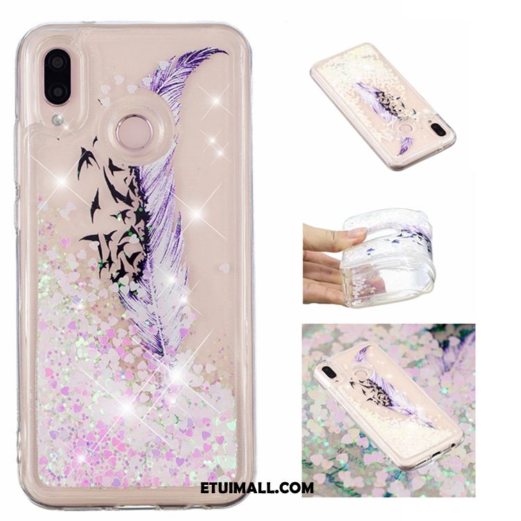 Etui Huawei P20 Lite Rhinestone Telefon Komórkowy Nowy Anti-fall Quicksand Futerał Sklep