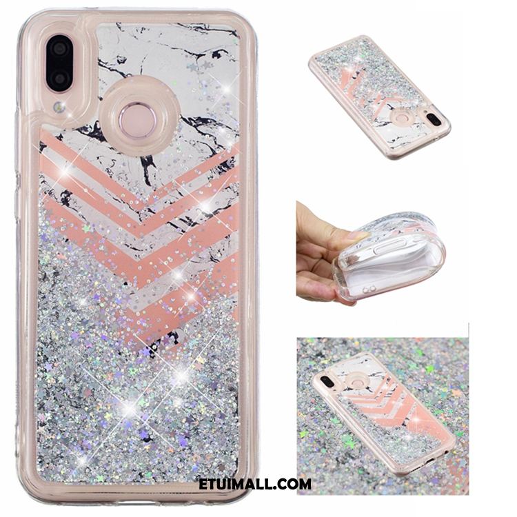 Etui Huawei P20 Lite Rhinestone Telefon Komórkowy Nowy Anti-fall Quicksand Futerał Sklep