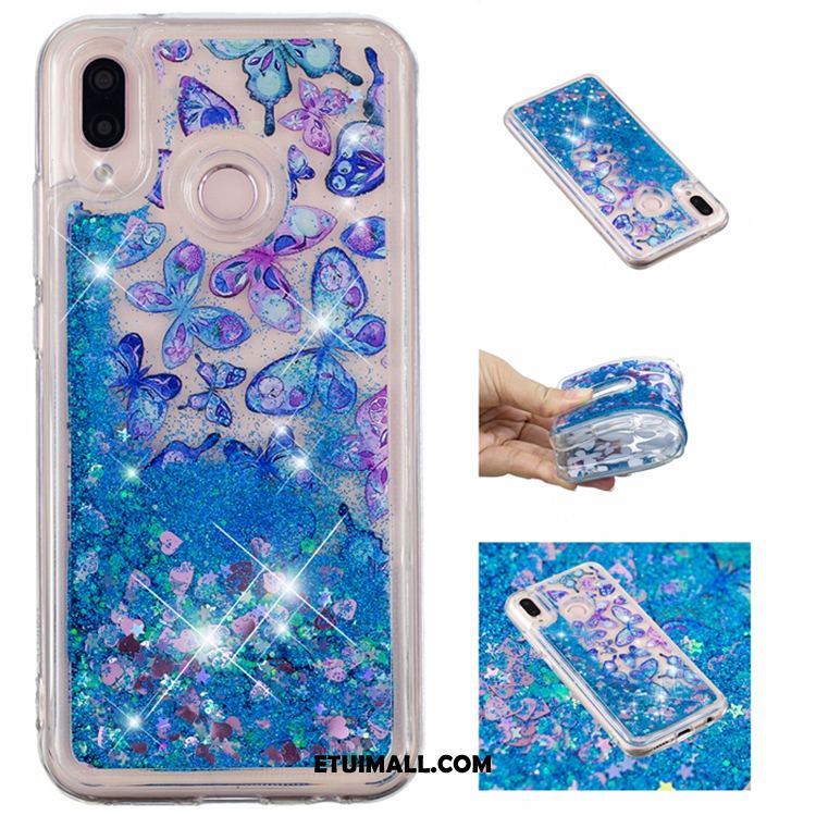 Etui Huawei P20 Lite Rhinestone Telefon Komórkowy Nowy Anti-fall Quicksand Futerał Sklep