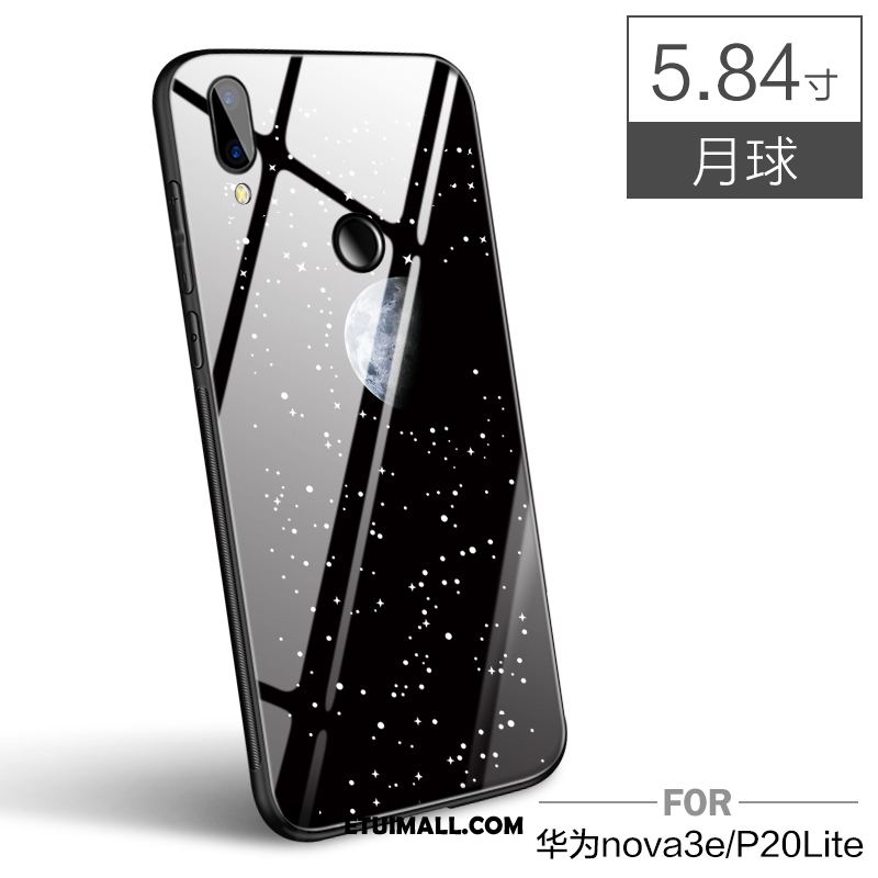 Etui Huawei P20 Lite Szkło Telefon Komórkowy Żółty Tendencja Anti-fall Obudowa Tanie