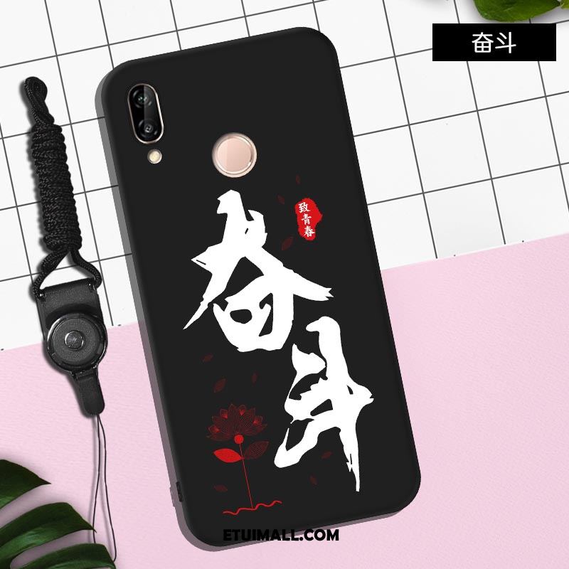 Etui Huawei P20 Lite Telefon Komórkowy Kreatywne Młodzież Czarny Futerał Kup