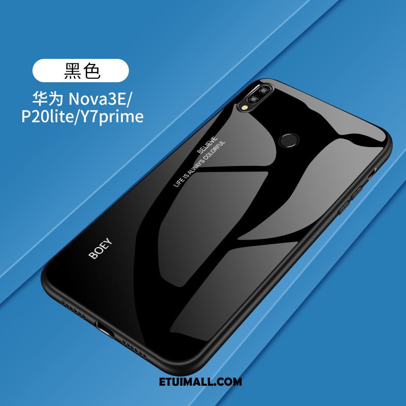 Etui Huawei P20 Lite Telefon Komórkowy Niebieski Anti-fall Młodzież Szkło Hartowane Pokrowce Tanie