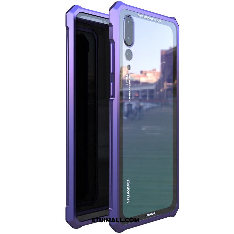 Etui Huawei P20 Metal Modna Marka Telefon Komórkowy Ochraniacz Osobowość Pokrowce Sprzedam