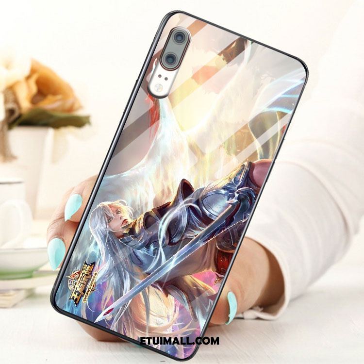 Etui Huawei P20 Moda Czarny Anti-fall Piękny Ochraniacz Pokrowce Sklep