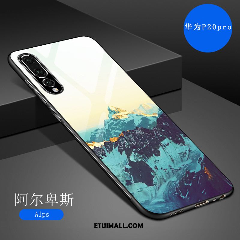 Etui Huawei P20 Pro All Inclusive Czerwony Netto Niebieski Kreskówka Osobowość Obudowa Tanie