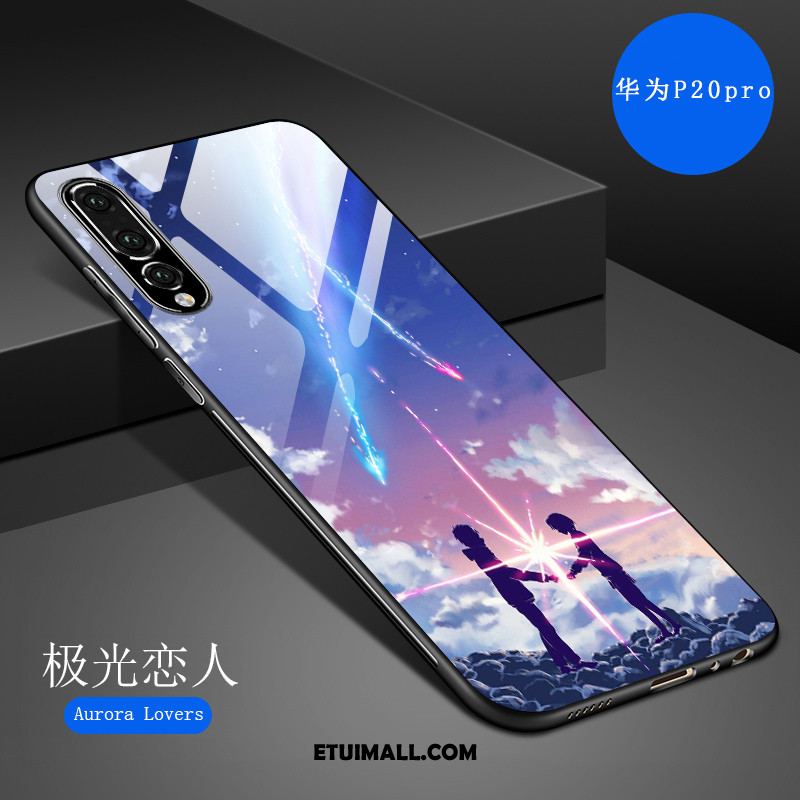 Etui Huawei P20 Pro All Inclusive Czerwony Netto Niebieski Kreskówka Osobowość Obudowa Tanie