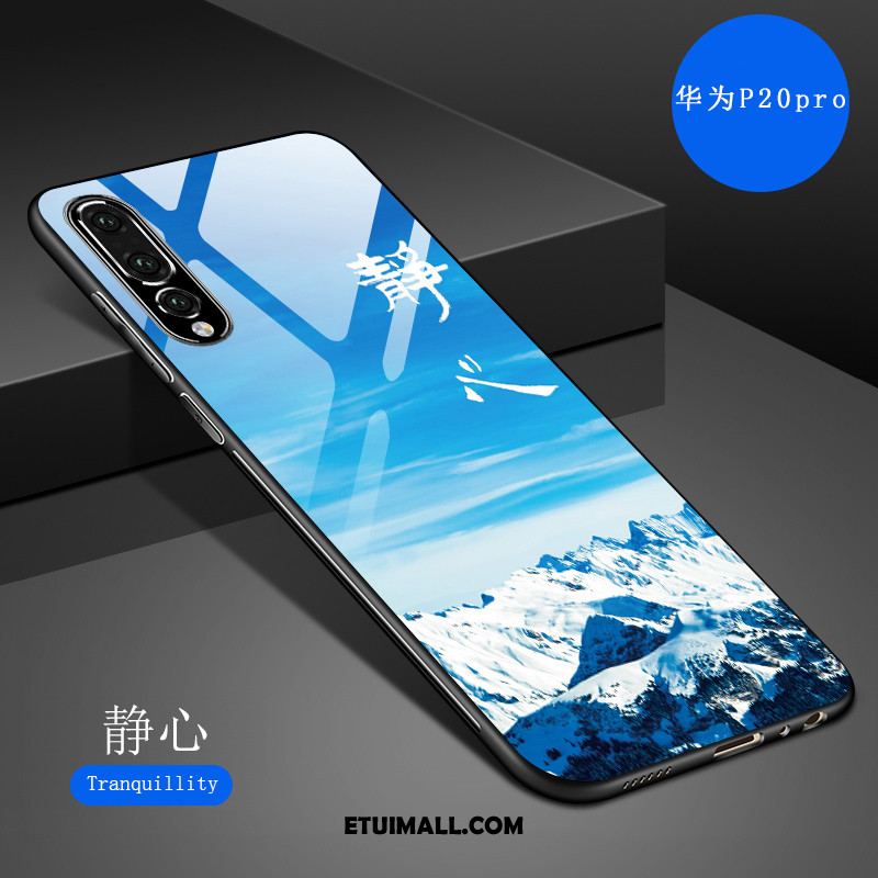 Etui Huawei P20 Pro All Inclusive Czerwony Netto Niebieski Kreskówka Osobowość Obudowa Tanie