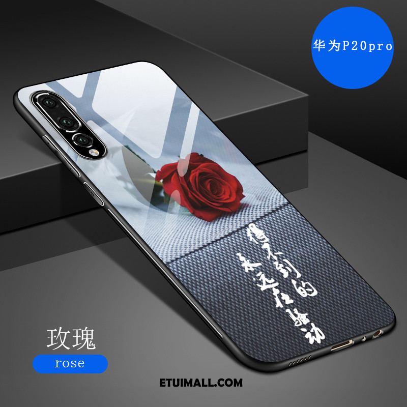 Etui Huawei P20 Pro All Inclusive Czerwony Netto Niebieski Kreskówka Osobowość Obudowa Tanie