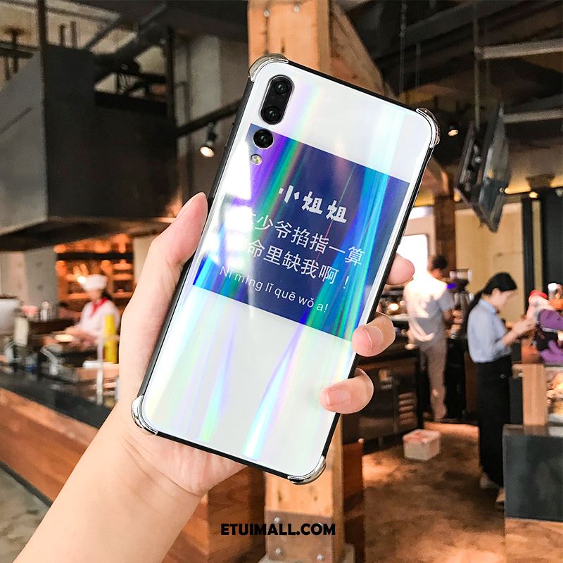 Etui Huawei P20 Pro Biały Telefon Komórkowy Modna Marka Glare Ochraniacz Futerał Tanie