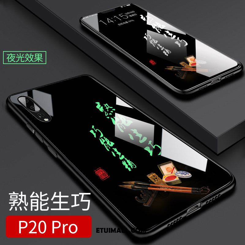 Etui Huawei P20 Pro Kreatywne Czarny Świecące All Inclusive Anti-fall Obudowa Sprzedam
