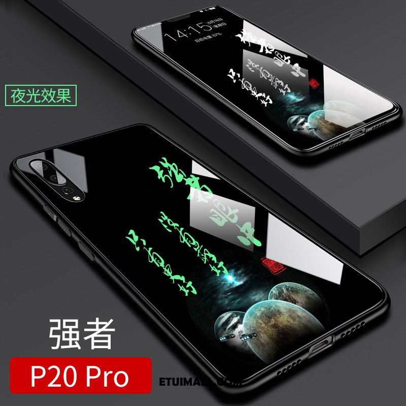 Etui Huawei P20 Pro Kreatywne Czarny Świecące All Inclusive Anti-fall Obudowa Sprzedam