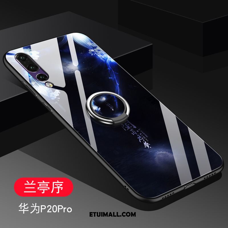 Etui Huawei P20 Pro Lustro Czerwony Moda Szkło Magnetyzm Pokrowce Sprzedam