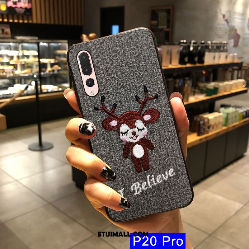 Etui Huawei P20 Pro Miękki Czerwony Netto All Inclusive Anti-fall Silikonowe Obudowa Sklep