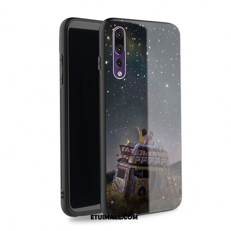 Etui Huawei P20 Pro Nowy Purpurowy Szkło Hartowane Telefon Komórkowy Ochrona Przeciwwybuchowa Futerał Tanie