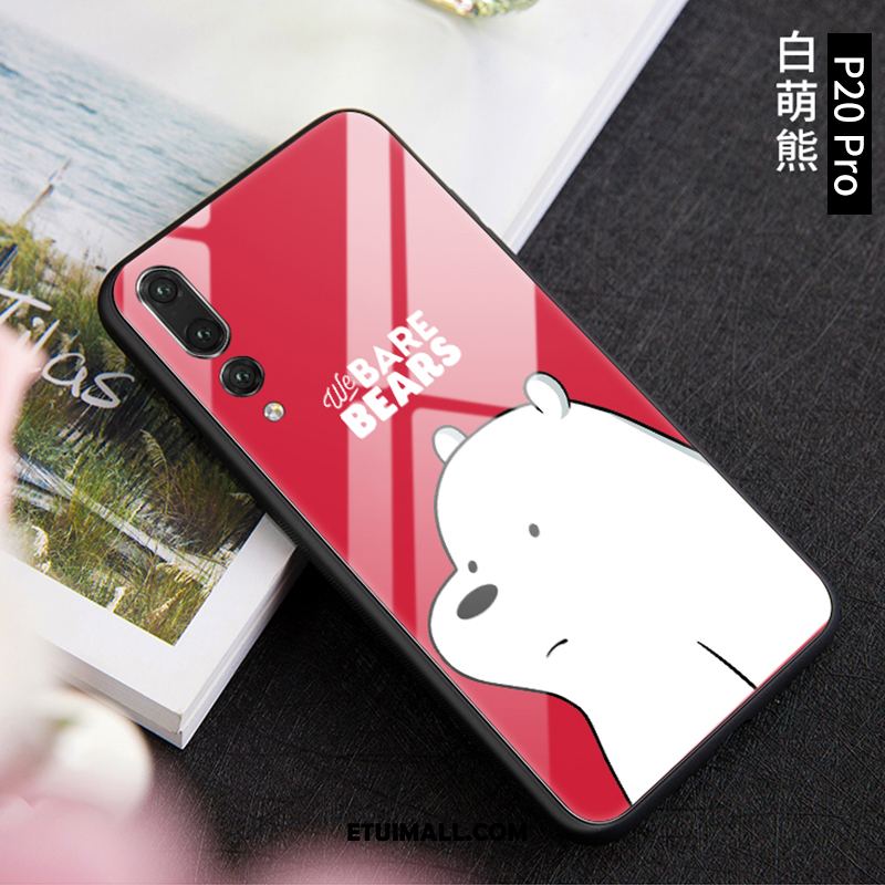 Etui Huawei P20 Pro Szkło Czerwony Silikonowe Zakochani Tendencja Obudowa Sklep