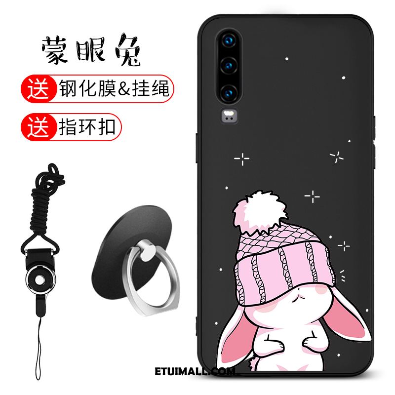 Etui Huawei P30 Anti-fall Cienkie Telefon Komórkowy Czarny All Inclusive Pokrowce Sklep