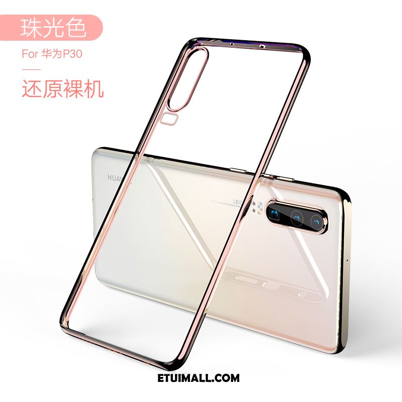 Etui Huawei P30 Anti-fall Przezroczysty Silikonowe Cienkie All Inclusive Pokrowce Tanie