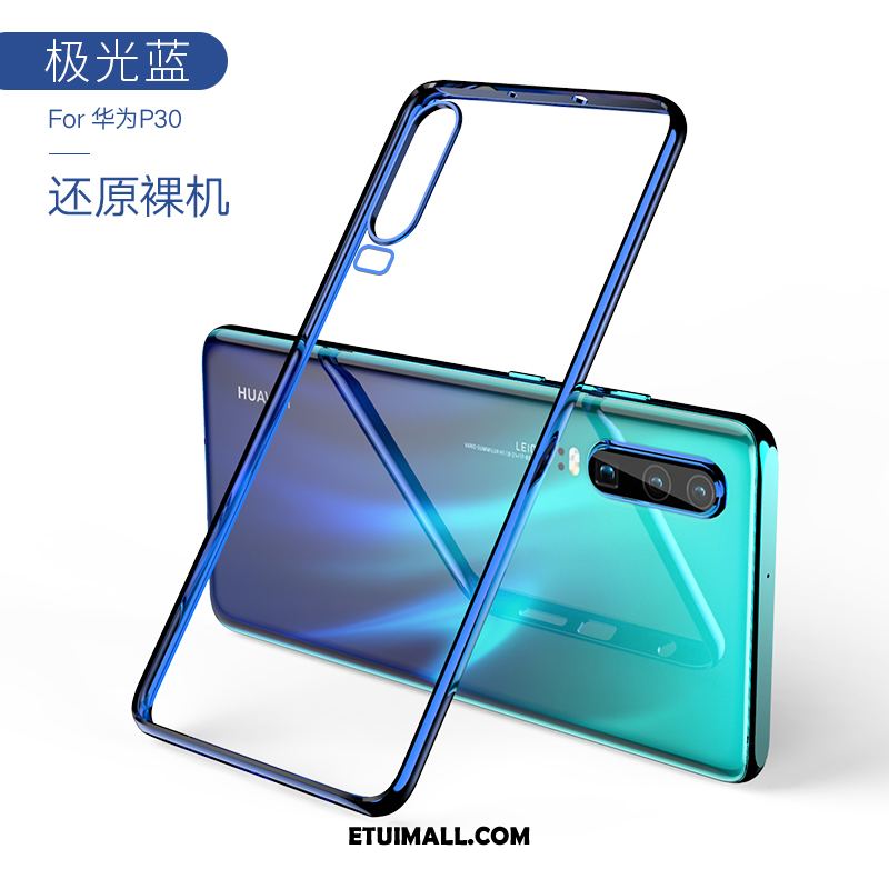 Etui Huawei P30 Anti-fall Przezroczysty Silikonowe Cienkie All Inclusive Pokrowce Tanie