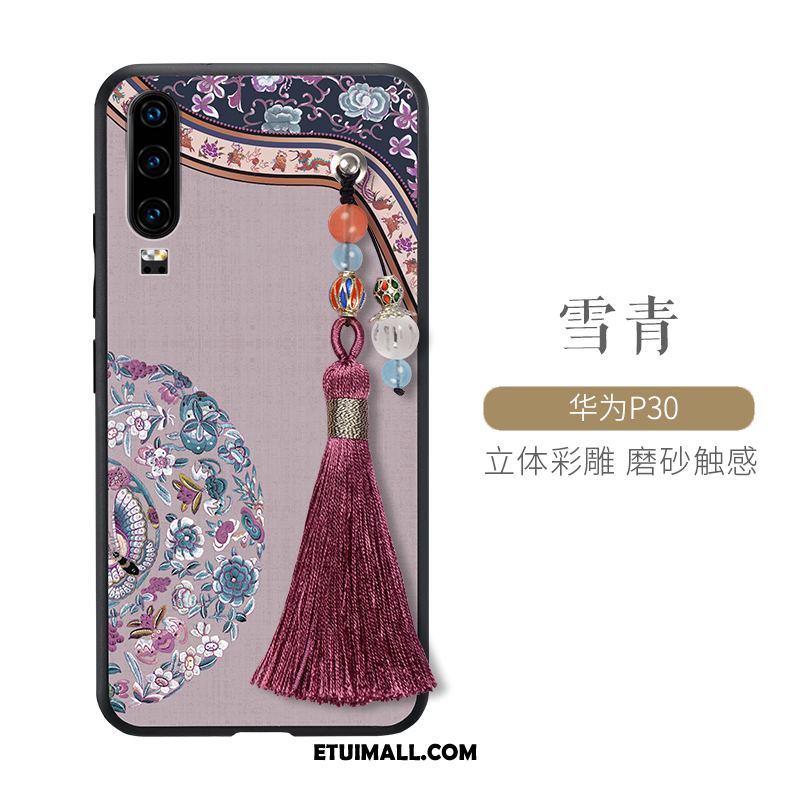 Etui Huawei P30 Chiński Styl Wiatr Cienkie Silikonowe All Inclusive Pokrowce Kup