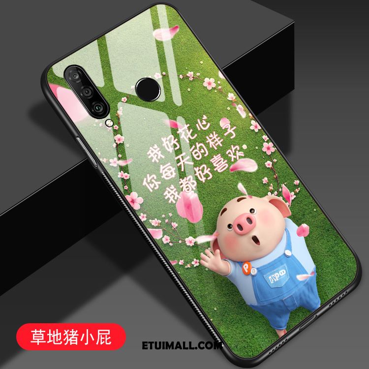 Etui Huawei P30 Lite All Inclusive Moda Szkło Niebieski Kreskówka Obudowa Online