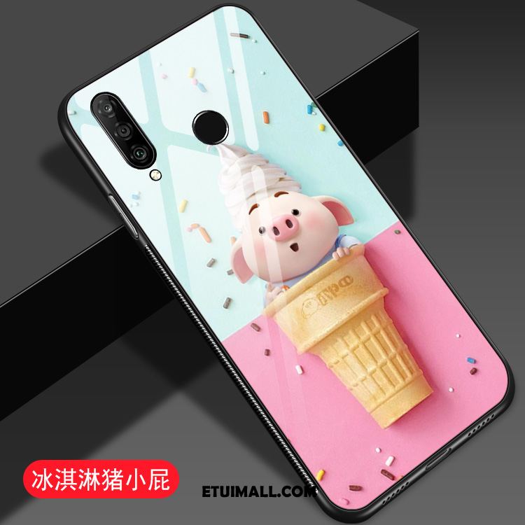 Etui Huawei P30 Lite All Inclusive Moda Szkło Niebieski Kreskówka Obudowa Online